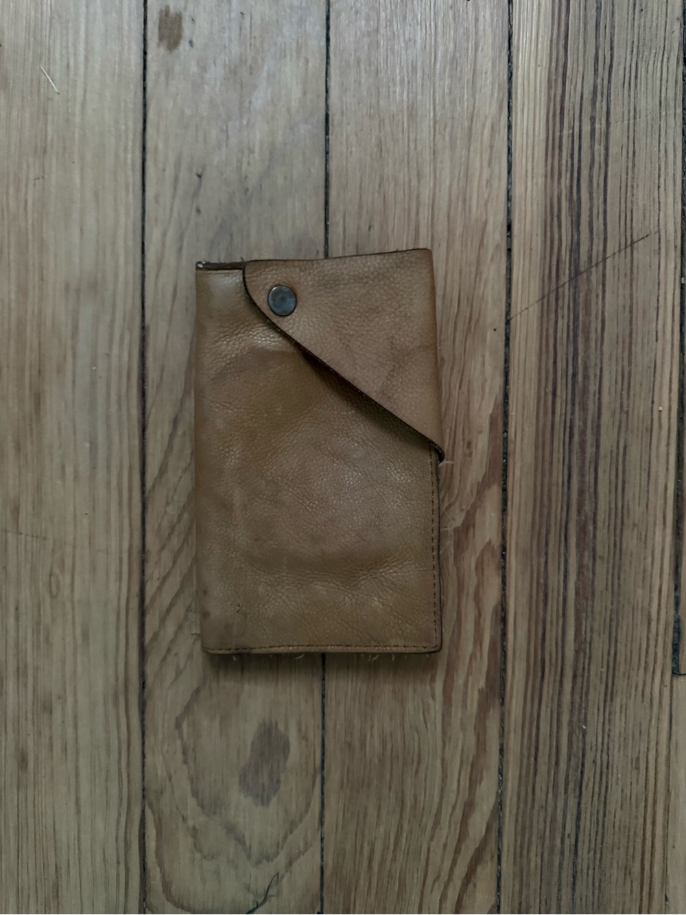 Free People Leather Wallet - Tan